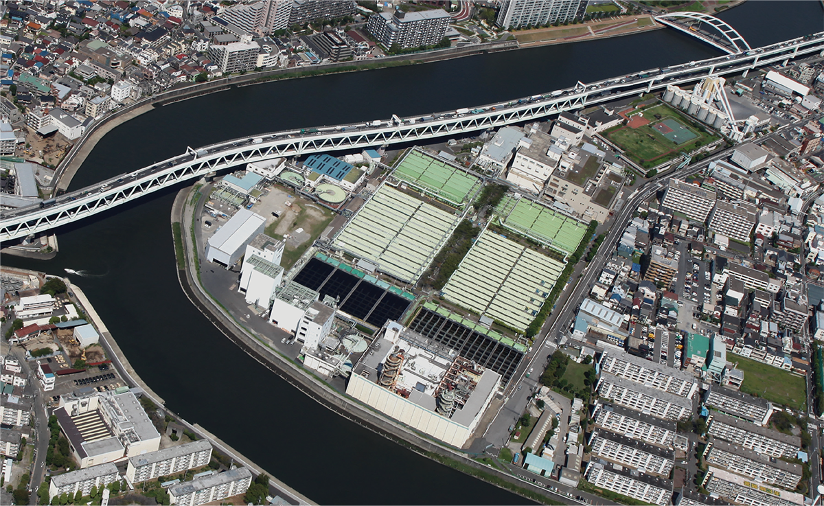 写真：みやぎ水再生センター