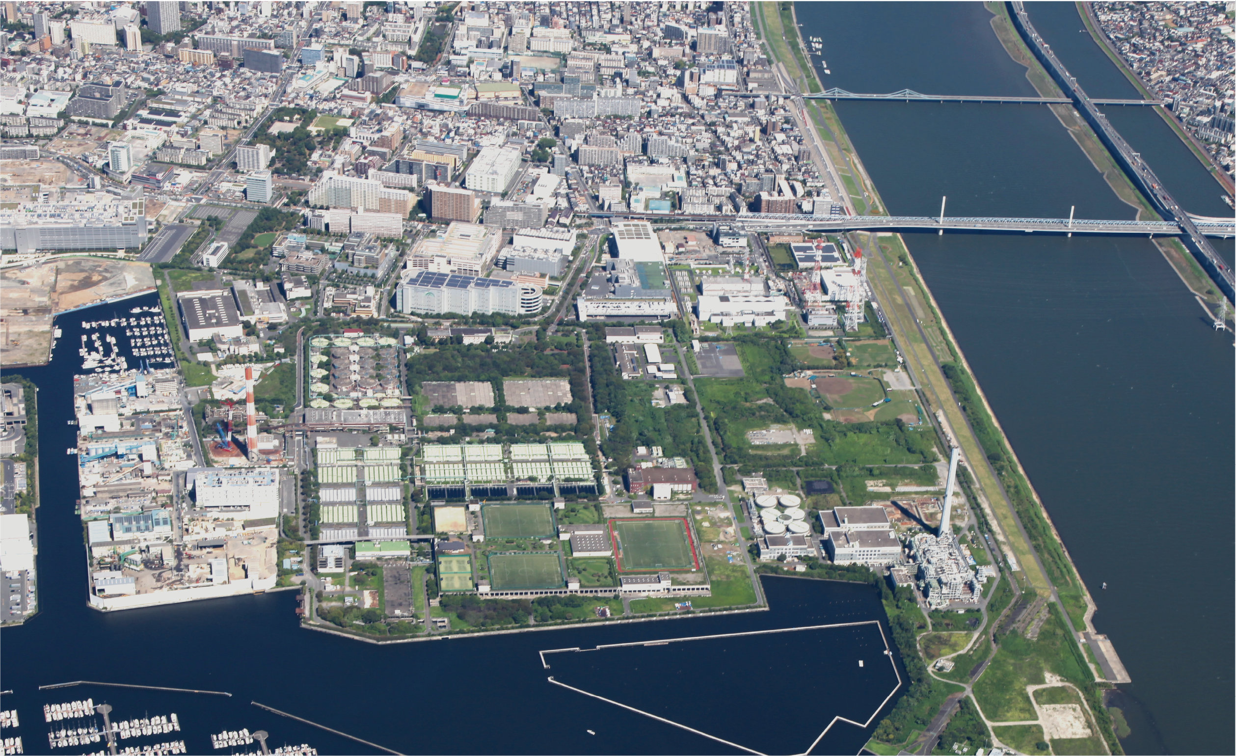 写真：砂町水再生センター