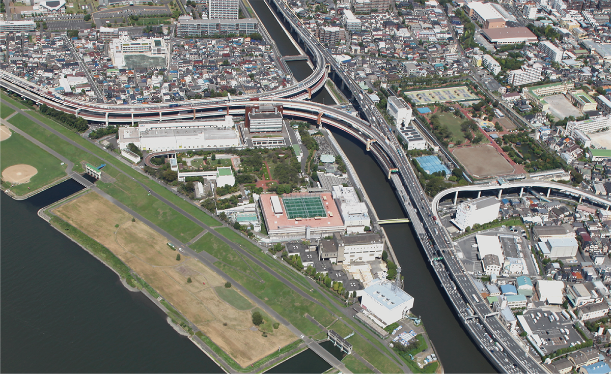 写真：砂町水再生センター