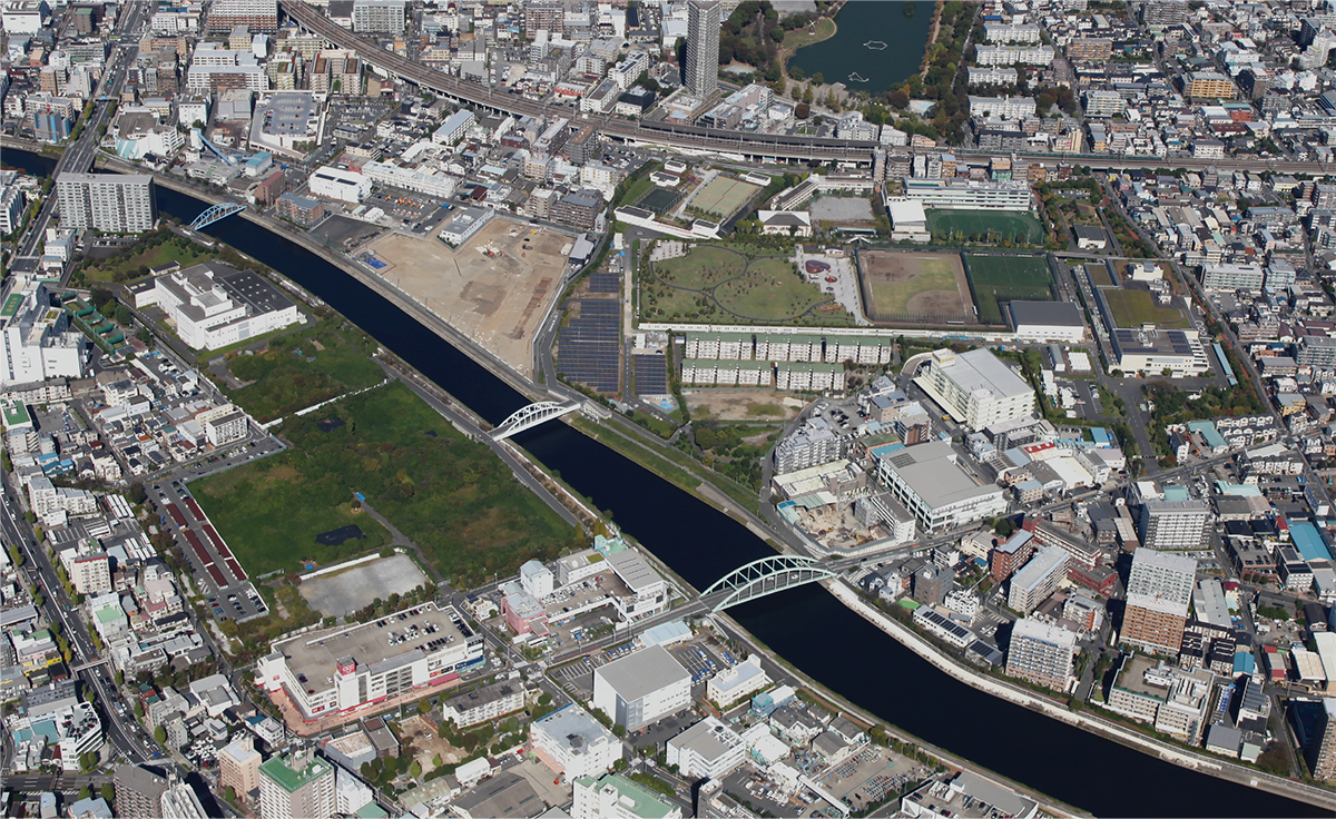 写真：浮間水再生センター