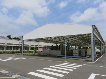 写真：下水道技術実習センター屋外施設1