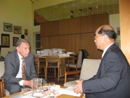 打ち合わせの様子