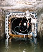 管きょの更生工法の写真