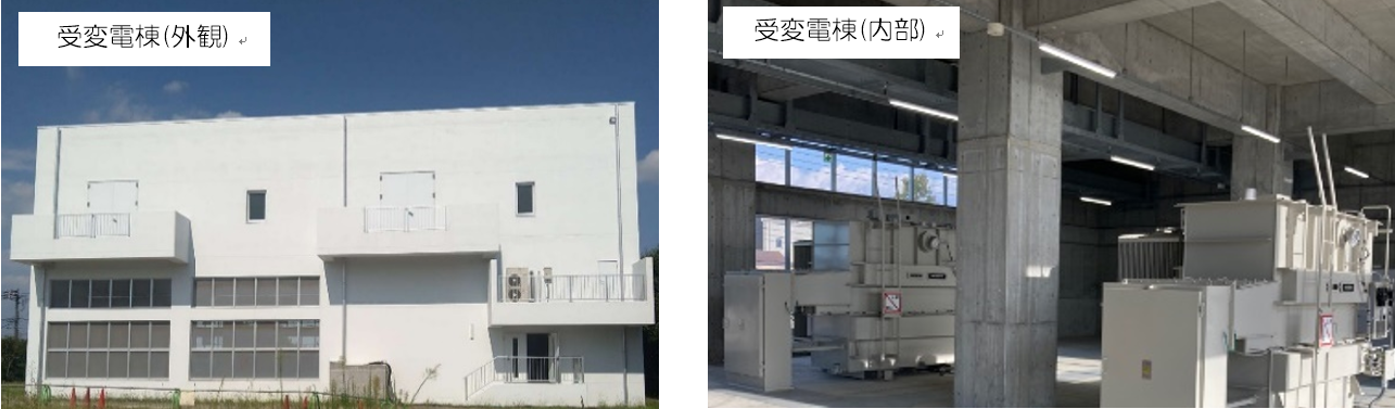 画像：受変電棟