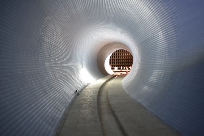 画像：整備中の千川増強幹線