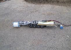 管きょ周辺空洞調査機の写真