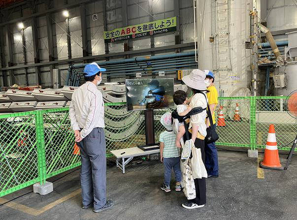 写真：シールド掘進施工サイクルの動画