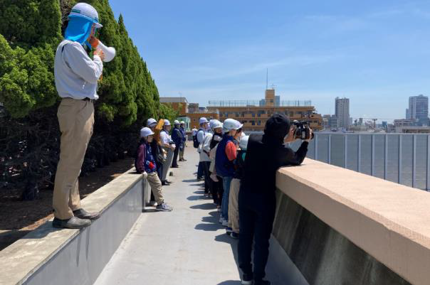 写真：現場見学